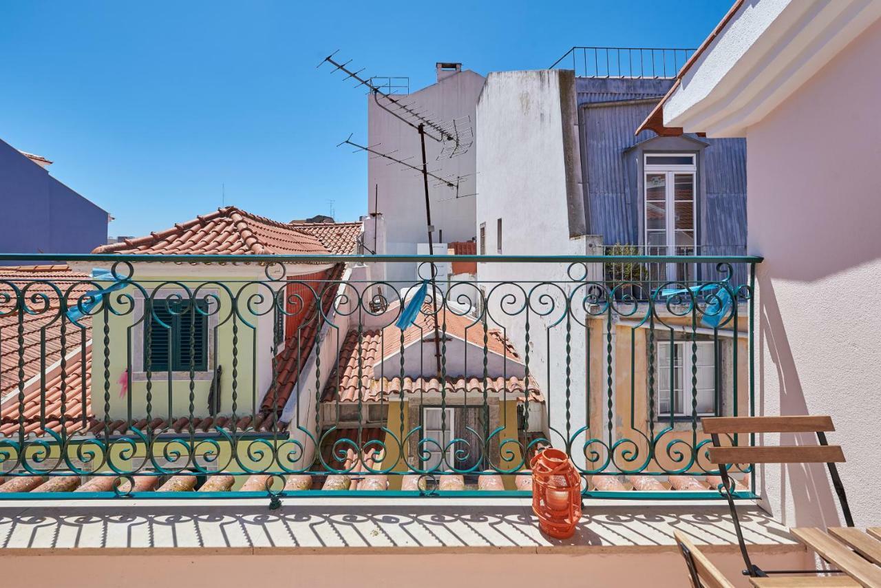 ליסבון Cozy Apartment In Historic Center With Terrace מראה חיצוני תמונה