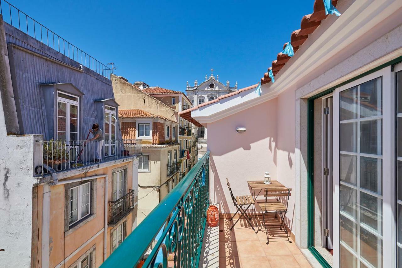 ליסבון Cozy Apartment In Historic Center With Terrace מראה חיצוני תמונה